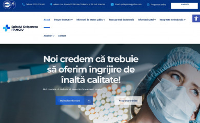 spitalpanciu.ro screenshot
