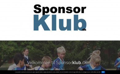 sponsorklub.dk screenshot