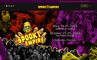 spookyempire.com screenshot