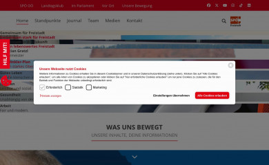 spoe-freistadt.at screenshot