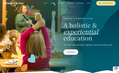 spokanewindsongschool.org screenshot