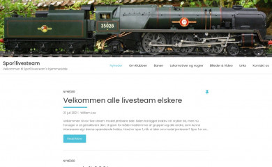 spor1livesteamteam.dk screenshot