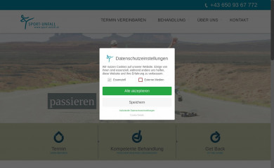 sport-unfall.at screenshot