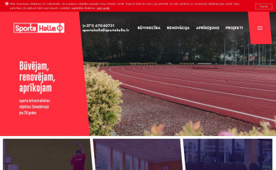 sportahalle.lv screenshot