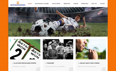 sportevenementenkalender.nl screenshot