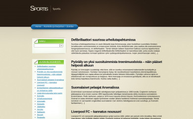 sportis.fi screenshot