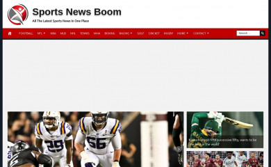 sportsnewsboom.com screenshot