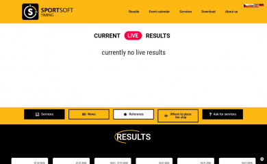 sportsoft.cz screenshot
