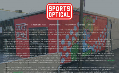 sportsoptical.com screenshot