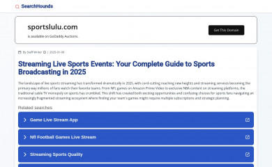 sportslulu.com screenshot