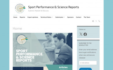 sportperfsci.com screenshot