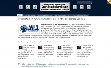 sportpsychologytoday.com screenshot