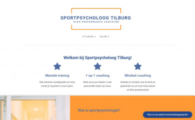sportpsycholoogtilburg.nl screenshot