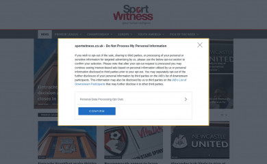 sportwitness.co.uk screenshot