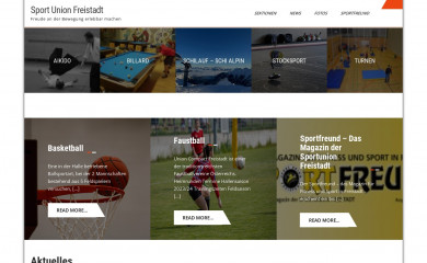 sportunion-freistadt.at screenshot