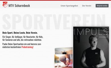 sportverein-scharmbeck.de screenshot