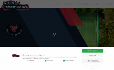 sportverein-tambach.de screenshot