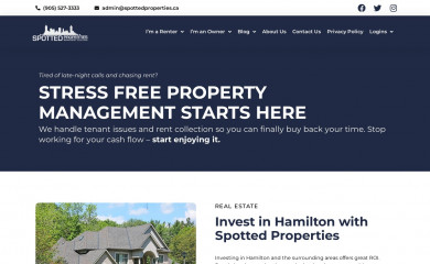 spottedproperties.ca screenshot