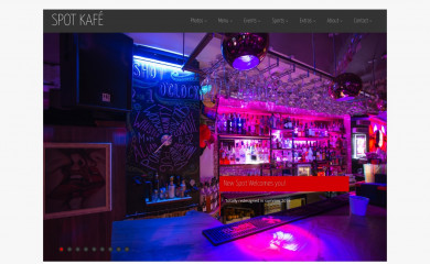 spotkafe.lv screenshot