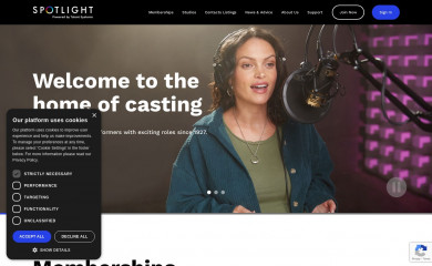 spotlight.com screenshot
