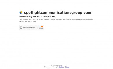 spotlightcommunicationsgroup.com screenshot
