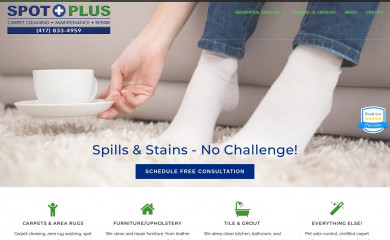 spotpluscarpet.com screenshot