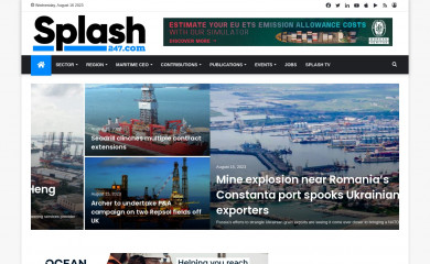splash247.com screenshot