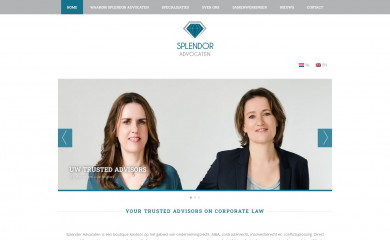 splendoradvocaten.nl screenshot