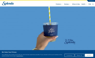 splenda.ca screenshot