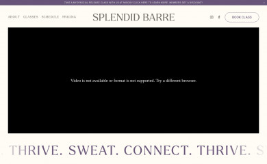 splendidbarre.com screenshot