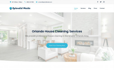 splendidmaids.com screenshot