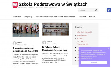 spswiatki.edu.pl screenshot