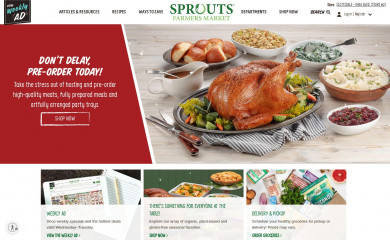 sprouts.com screenshot