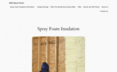 sprayfoams.info screenshot