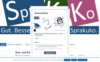 sprachekulturkommunikation.com screenshot