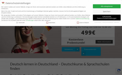 sprachschule-aktiv.de screenshot