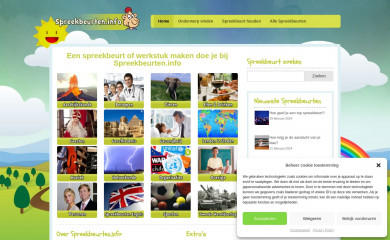 spreekbeurten.info screenshot
