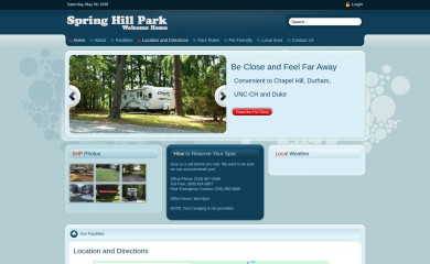 springhillpark.com screenshot