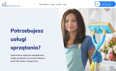 sprzatamy-krakow.pl screenshot