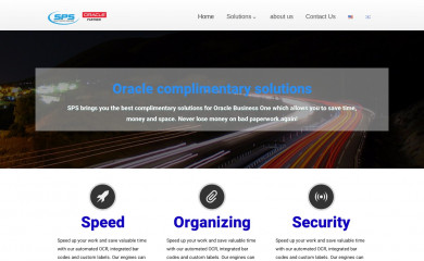 sps-oracle.com screenshot