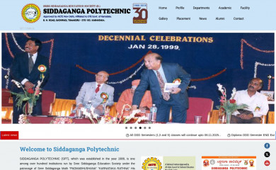 spttumkur.ac.in screenshot