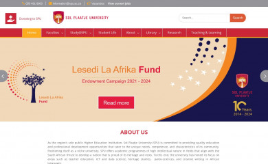 spu.ac.za screenshot