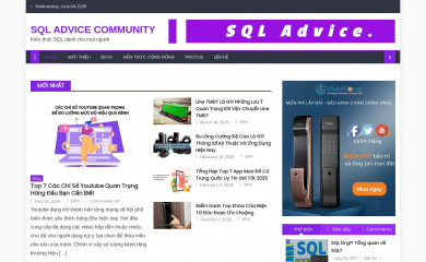 sqladvice.com screenshot