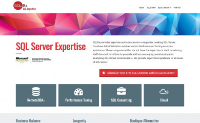 sqlrx.com screenshot