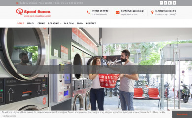 sqpralnia.pl screenshot