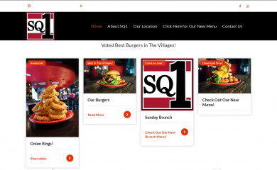 square1burgers.com screenshot