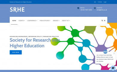 srhe.ac.uk screenshot