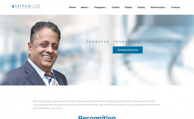 sriramiyer.in screenshot