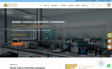 srivishnugroups.in screenshot