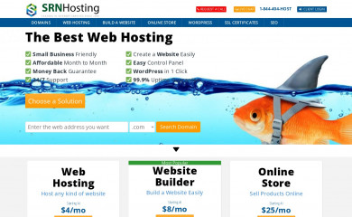srnhosting.net screenshot